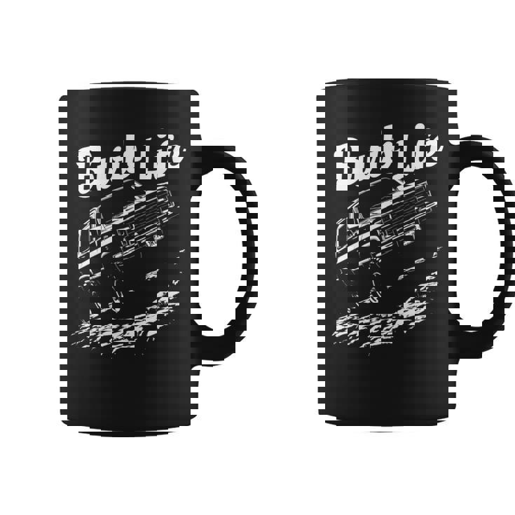 Squarebody Burb ライフトラック シルエット スクエアボディ サバーバン 長袖tシャツ コーヒーマグ