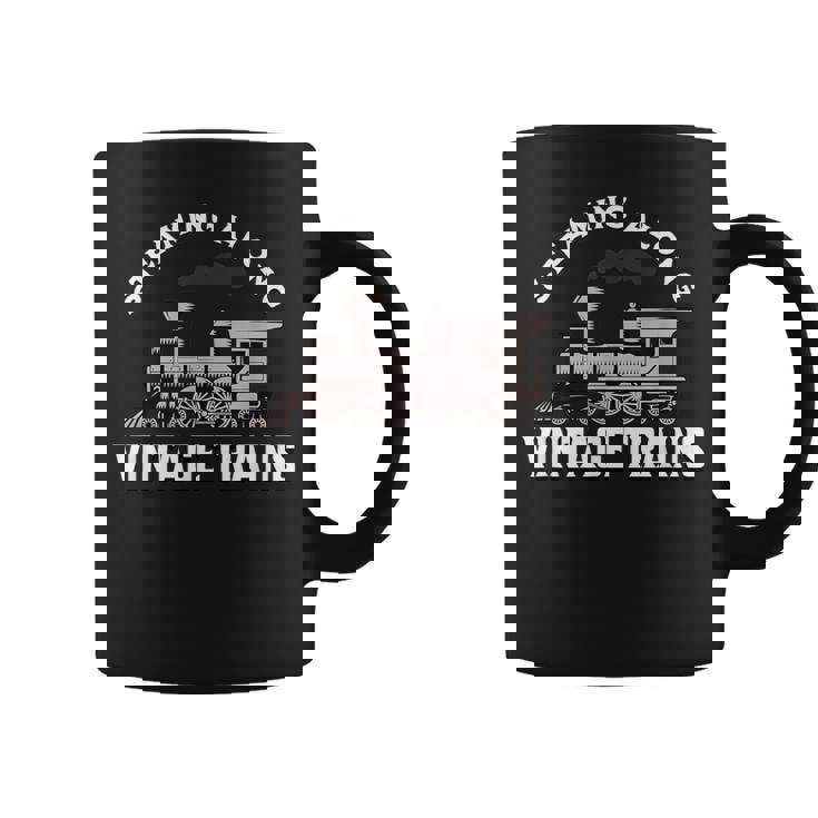 Staming Alongintage Train 機関車 コーヒーマグ