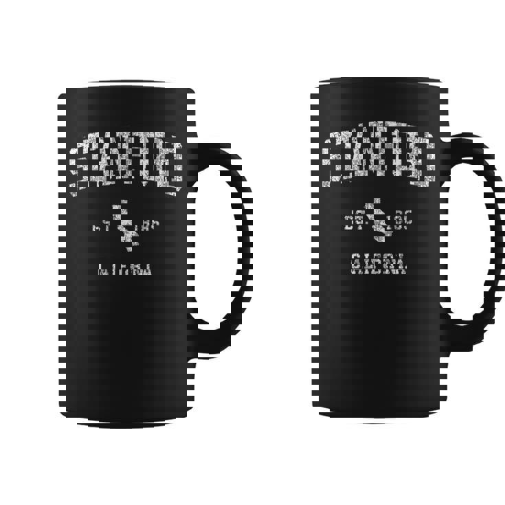 Stanford California Ca ヴィンテージ アスレチック スポーツデザイン コーヒーマグ