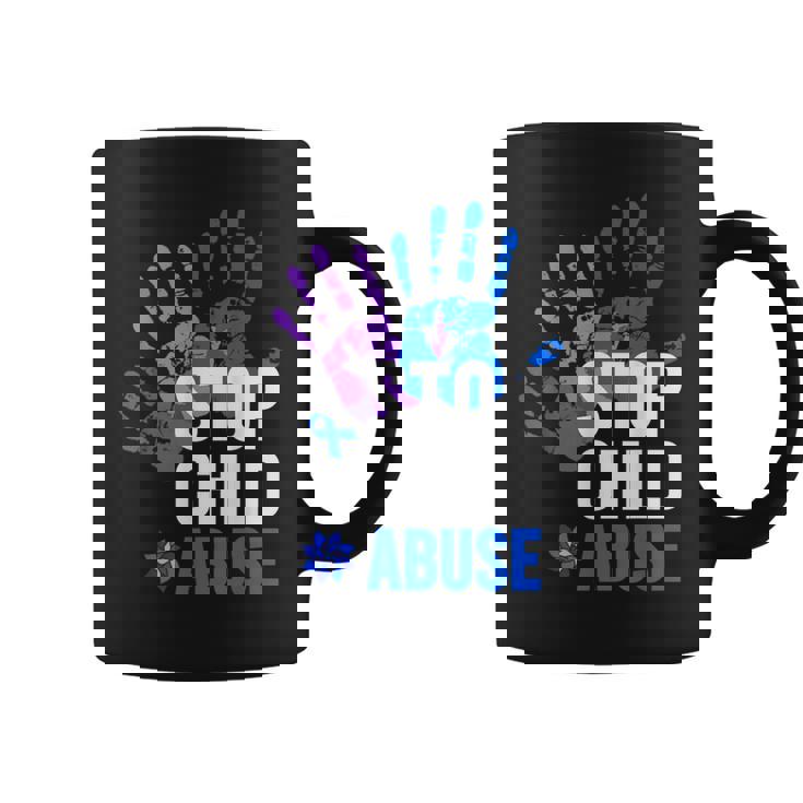 Stop Child Abuse 児童虐待をやめなさい コーヒーマグ