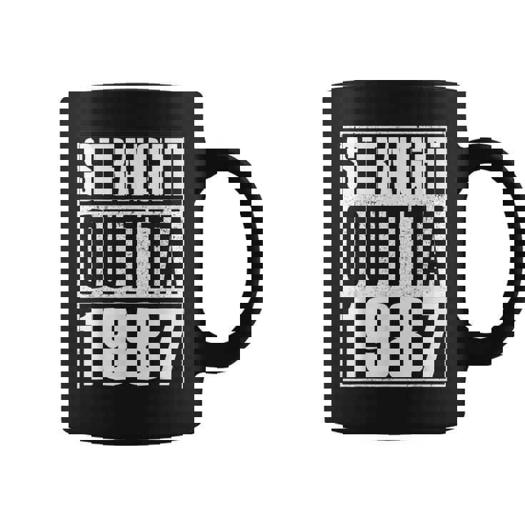 Straight Outta 1987 Womenintage 1987 Birth Of Birthday コーヒーマグ