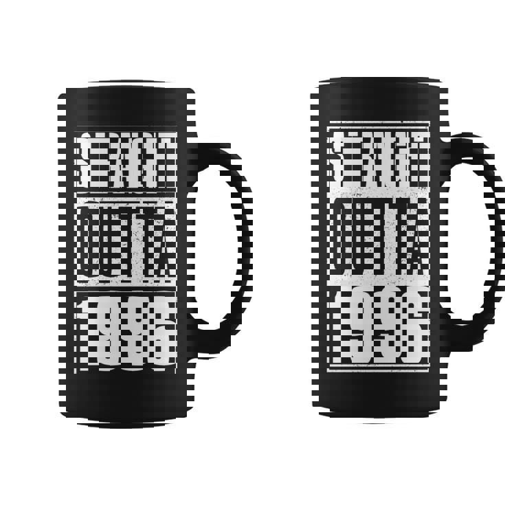 Straight Outta 1996 Womenintage 1996 Birth Of Birthday 長袖tシャツ コーヒーマグ