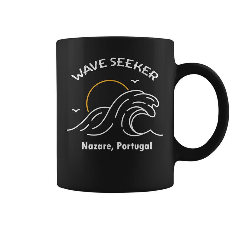 Surfague Nazare La Plus Grandeague Du Monde Portugal Tasse