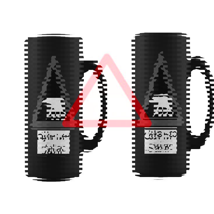 Svalbard ホッキョクグマ サイン コーヒーマグ