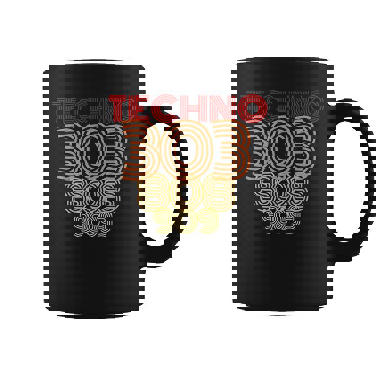 Synthesizer Techno 303 808 909 For Fans Of Analogueounds コーヒーマグ