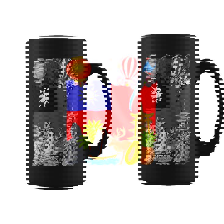 Taiwan Flag Taiwanese Roots Taiwan Heritage Proud Taiwanese Coffee Mug