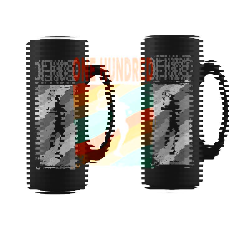 Tenis 100 Cumpleaños 100 Años Hombre Taza de café