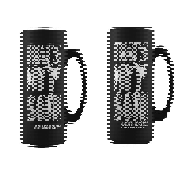 That's Myon 格闘家 格闘技 テコンドー Tkd コーヒーマグ