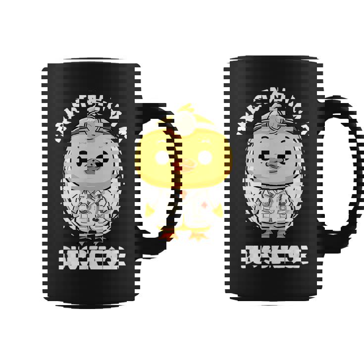 Trust Me I'm A Ducktor Duck Nurse 小児科医 コーヒーマグ