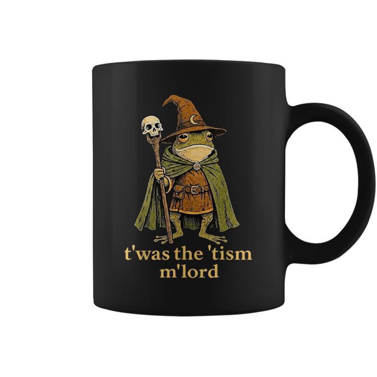 T'was The 'Tism M'lord Frog Wizard Tism Coffee Mug