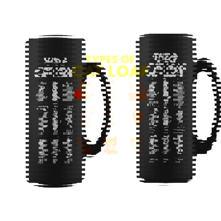 Types Of Cat Loaf Cute Kitten Kawaii Cats Cat Lover コーヒーマグ