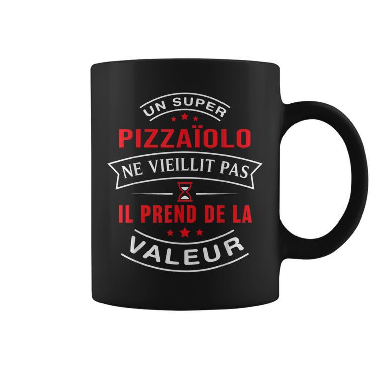 Unuper Pizzaïolo Neieillit Pas Cadeau Pizzaïolo Tasse
