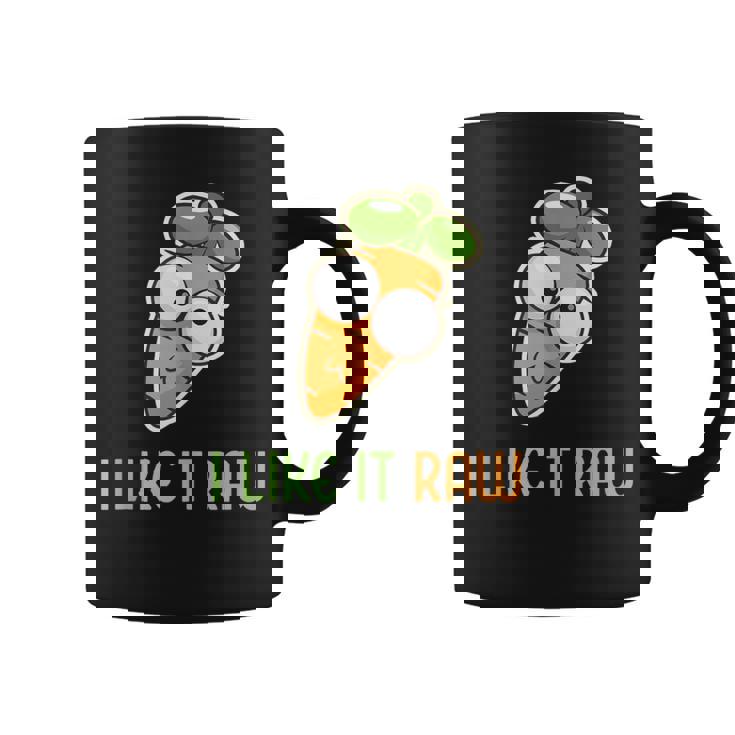 Vegetable Carrot I Like It Raw Vegan Lifestyle Tank Top Coffee Mug