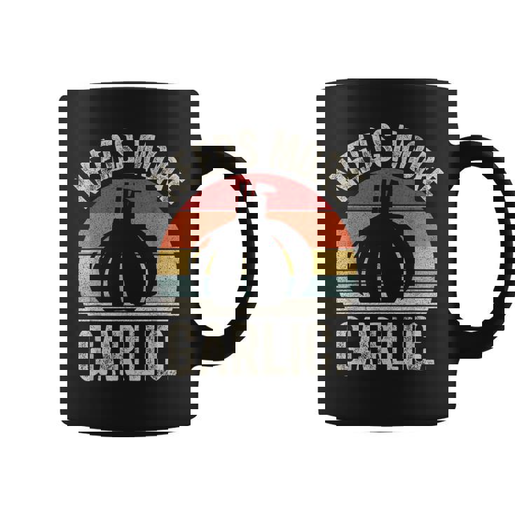 Vintage Retro Needs More ガーリック ガーリック ニンニク科医 クックシェフ コーヒーマグ