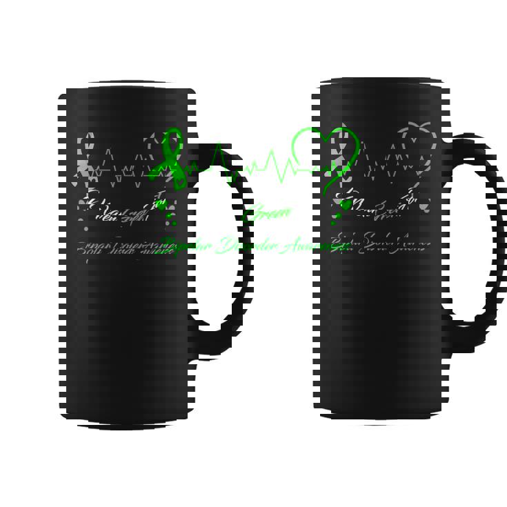 I Wear Green For Bipolar Disprder Awareness コーヒーマグ