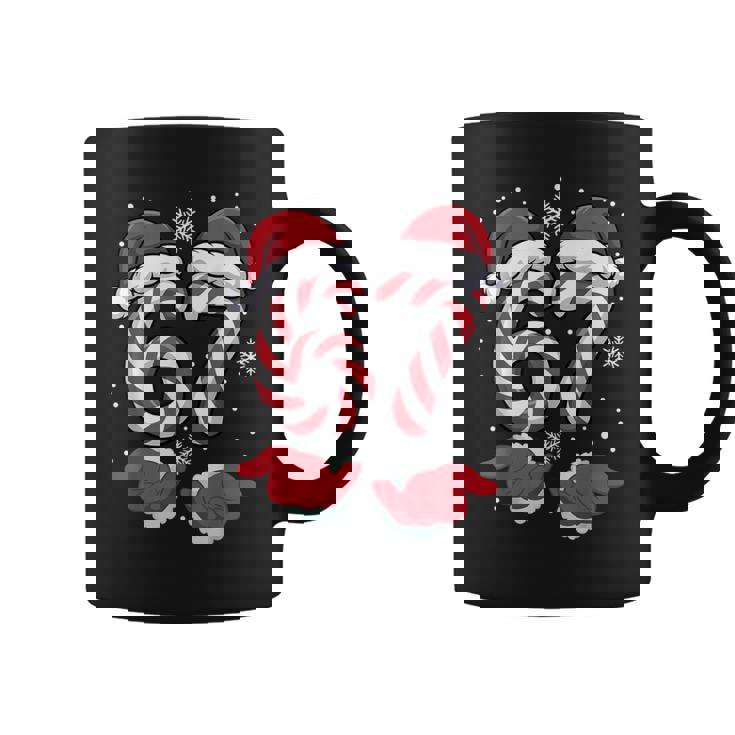 Xmas Viral 67 Candy Canes Santa Holiday Kids Coffee Mug