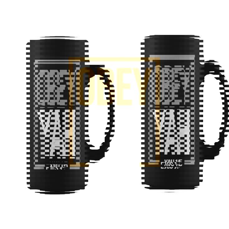 Yah Exodus 19 コーヒーマグ