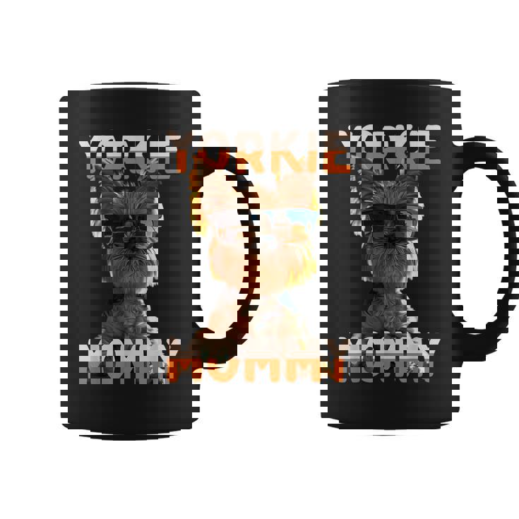 Yorkie Mommyヨーキー ママ 母親 母の日 ママ かわいい ヨークシャー・テリア コーヒーマグ