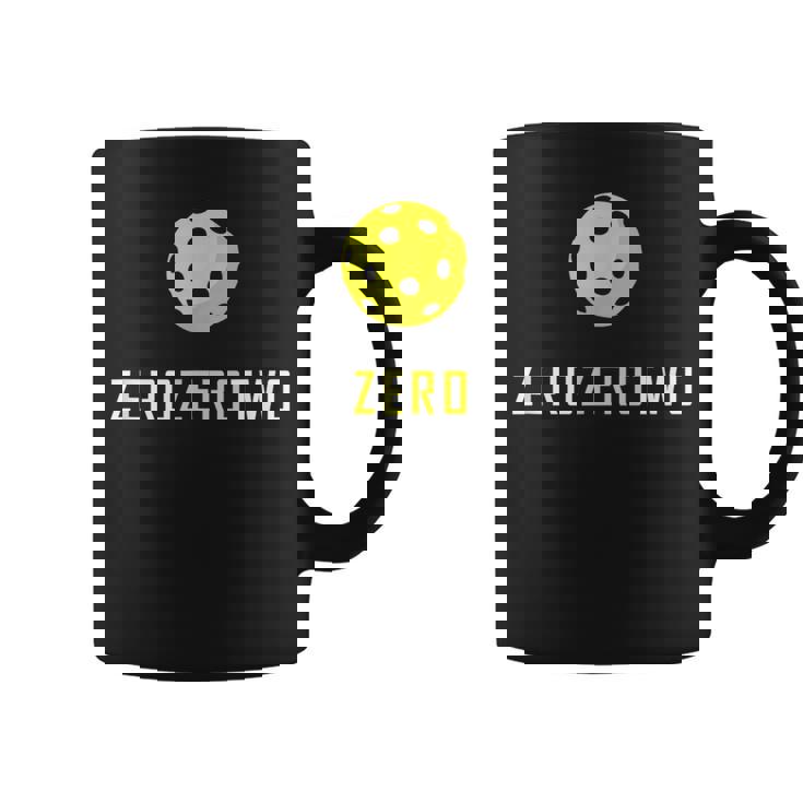 Zero Zero Two 、面白いピックルボール退職ギフト コーヒーマグ