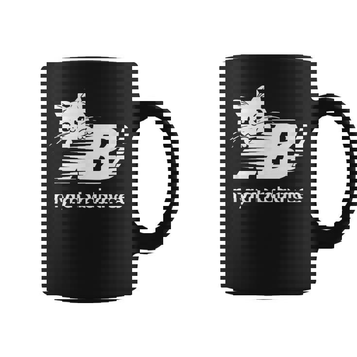 「Nyan Balance」ニャンバランス グラフィック かわいい ねこ コーヒーマグ
