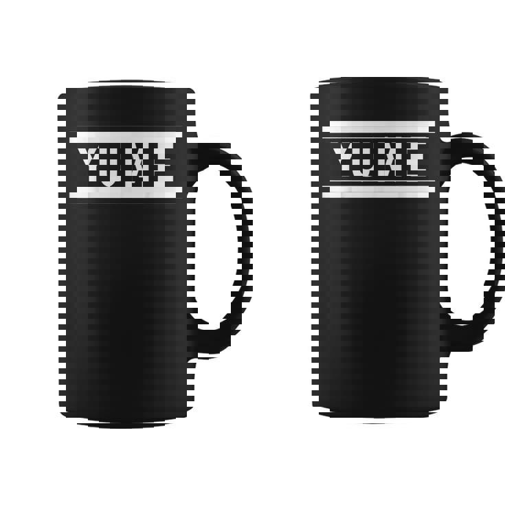 「Yume」ヘボン式「ゆめ」「ユメ」下の名前 ローマ字 名入れ 名乗り ラテン文字 綴り コーヒーマグ