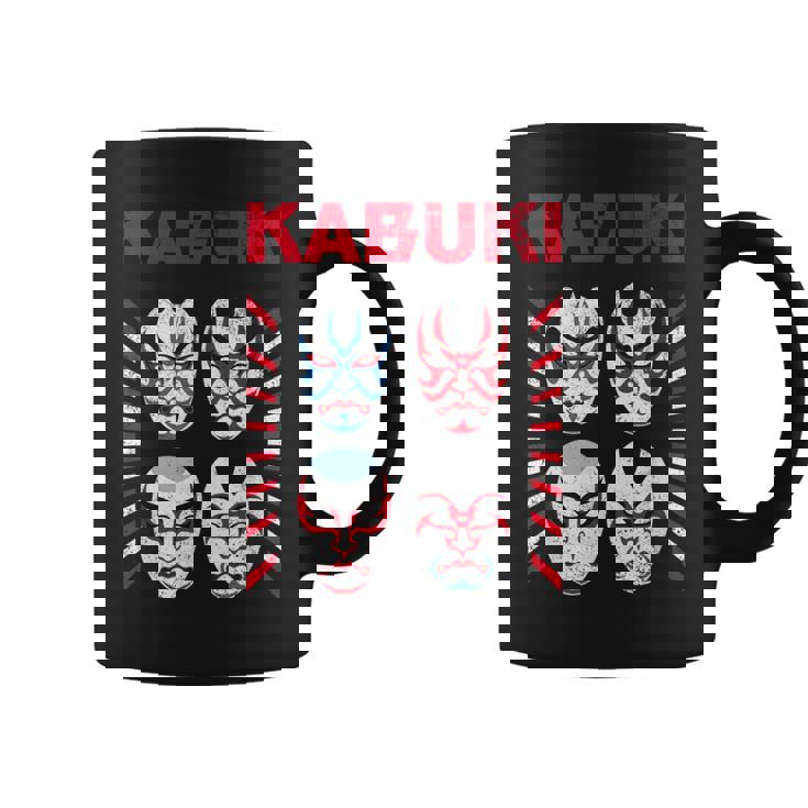 【歌舞キッス！架空の 歌舞伎メイク ロック バンド】グラムロック ヘビメタ ツアー 音楽 面白 おもしろ ネタ 衣装 コーヒーマグ