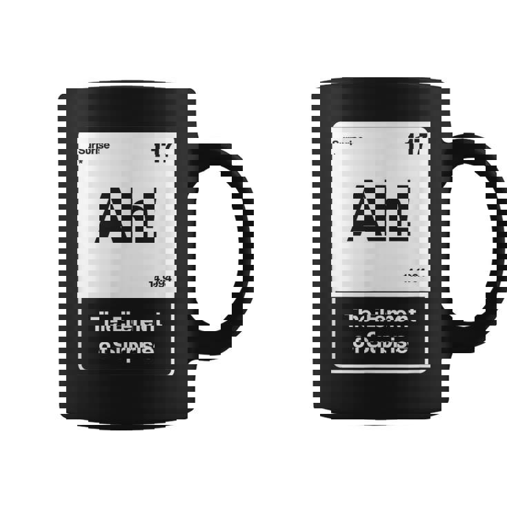 ああ驚きの要素 コーヒーマグ