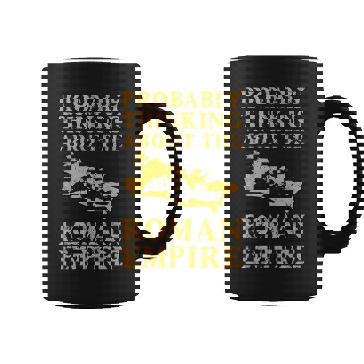 おそらくローマ帝国について考える 古代ローマ地図 コーヒーマグ