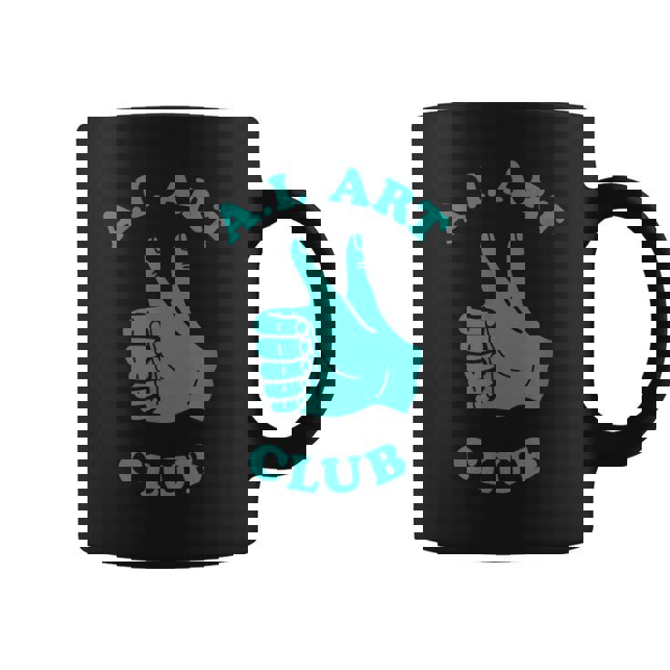 おもしろaiアートクラブ 人工知能 機械学習 コーヒーマグ