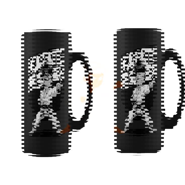 かわいい空手少年 格闘技キッド コーヒーマグ