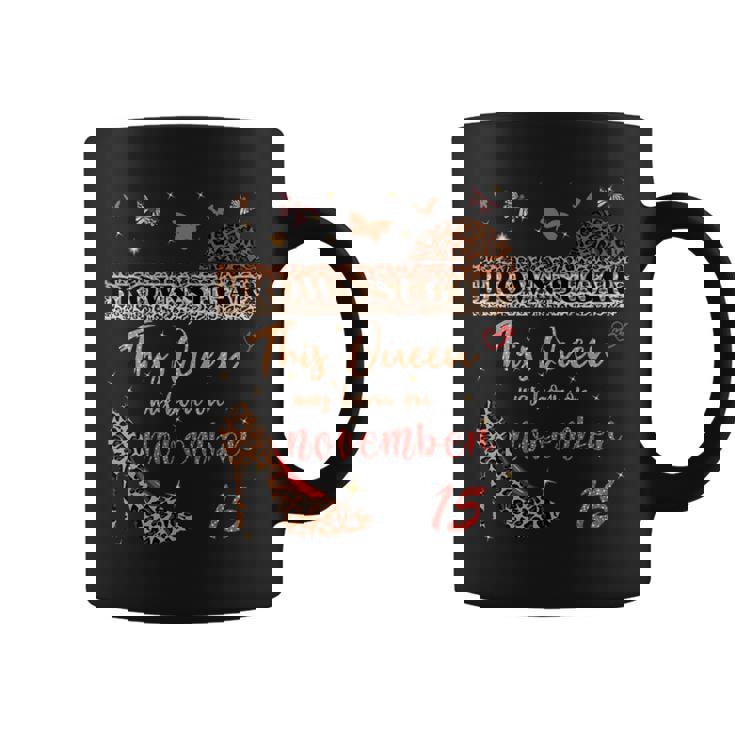 この女王は11月15日の誕生日ブラウンシュガーで生まれました。 長袖tシャツ コーヒーマグ