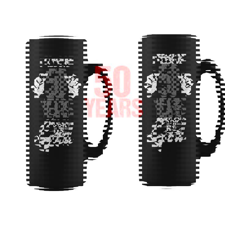 この素敵な50歳の誕生日を面白く見せるのに50年かかりました コーヒーマグ