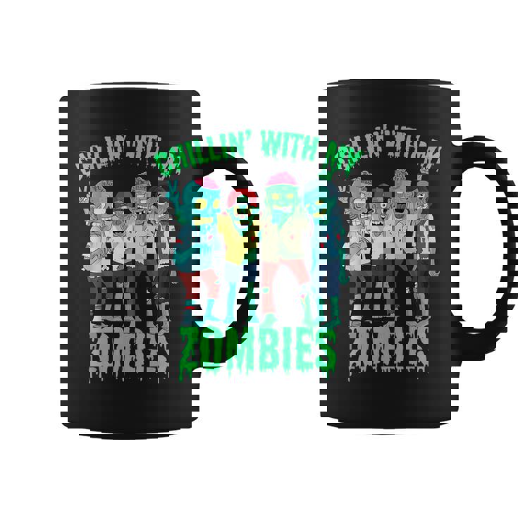 まったりもゾンビハロウィーン少年キッズギフトゾンビ コーヒーマグ