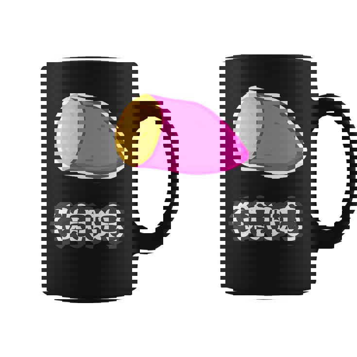 やきいも 焼き芋【おやつ ポップ】ご飯タイム【変なデザイン屋さん】面白い デザイン コーヒーマグ