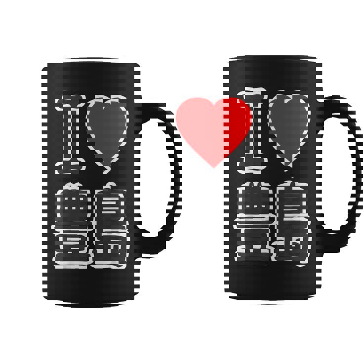 アイラブ・豊島（I Love ハート）豊島区 ビッグ 大きな文字【23区・東京都】ジモtティ 地元愛 面白い コーヒーマグ