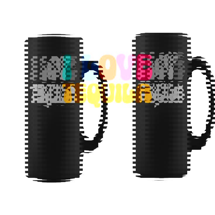 アイ・ラブ・テキーラ、グルーヴィー・テキーラ・ドリンカー・ラバーズ コーヒーマグ