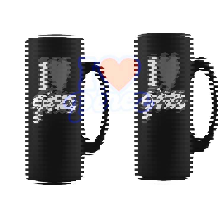 アイ・ラブ・ペレス コーヒーマグ