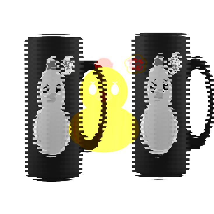 アヒル隊長ビッグプリント（正面） コーヒーマグ