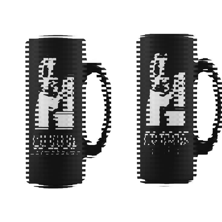 アマチュアハムvhfラジオ、Cq-「メイキングコンタクト」、モールス信号 コーヒーマグ