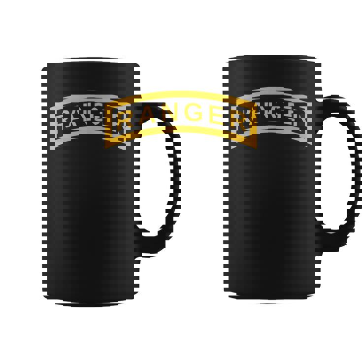 アメリカ陸軍レンジャーイエロータブ ヴィンテージ空挺兵士シャツ コーヒーマグ