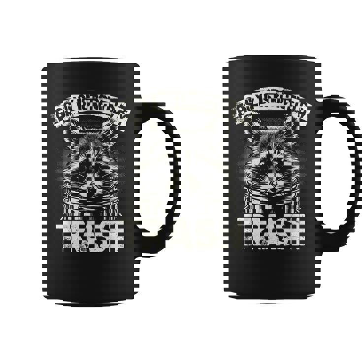 アライグマ ゴミに気を取られる アライグマ ゴミ男 コーヒーマグ