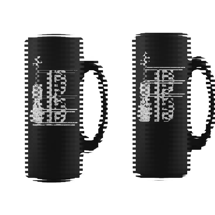 アルト・クレフ・ヴィオラのプレーヤー・ヴィオリスト コーヒーマグ