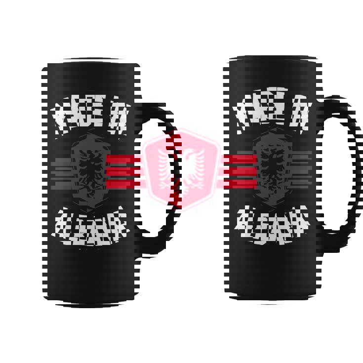 アルバニア アルバニア国旗 長袖tシャツ コーヒーマグ