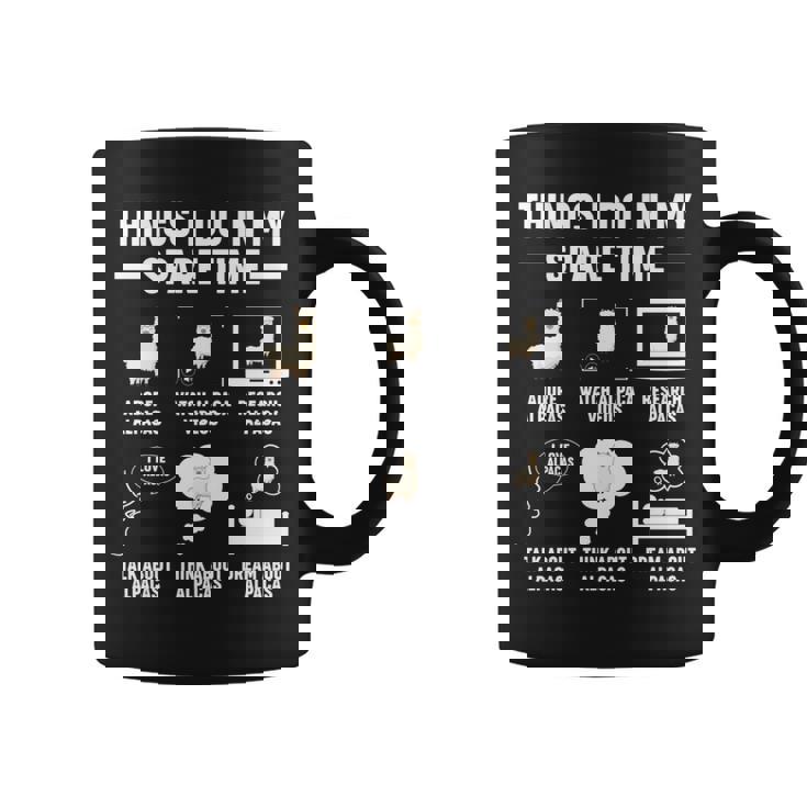 アルパカ ファンキーパー おもしろアルパカ 長袖tシャツ コーヒーマグ