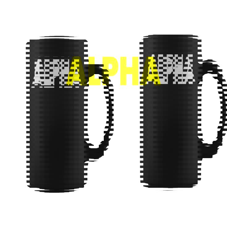 アルファ 長袖tシャツ コーヒーマグ