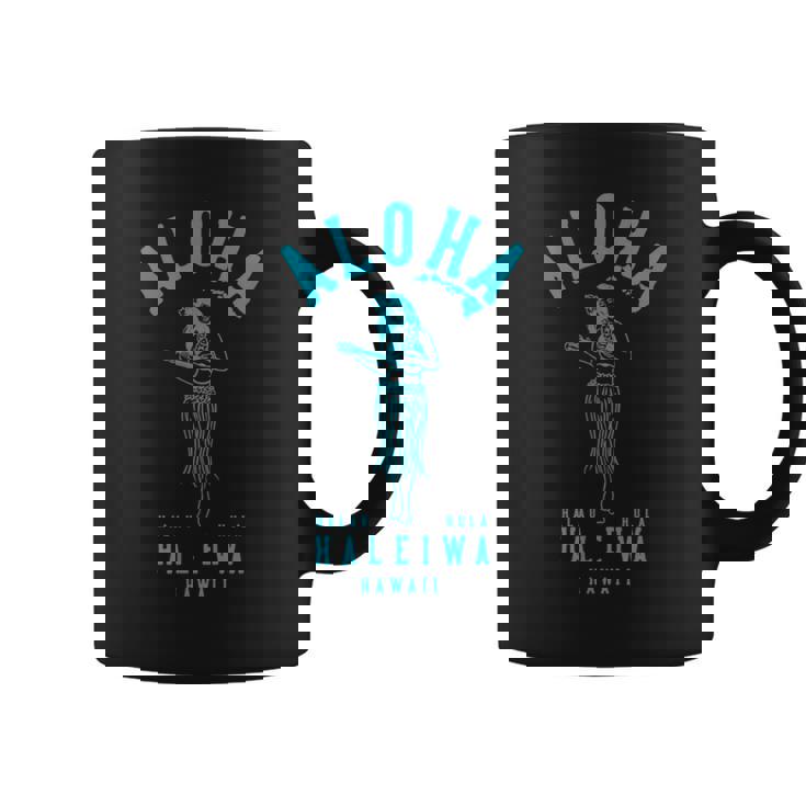 アロハ ウクレレ フラ ハラウ ハレイワ ハワイ コーヒーマグ