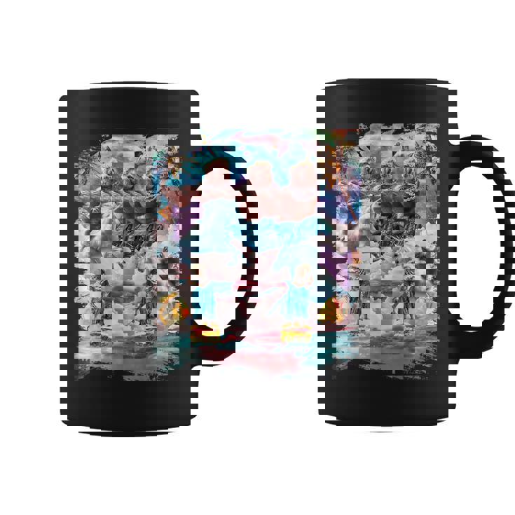 アロハ バーガー 猫 & ピザ ナマケモノ ユニコーン コーヒーマグ