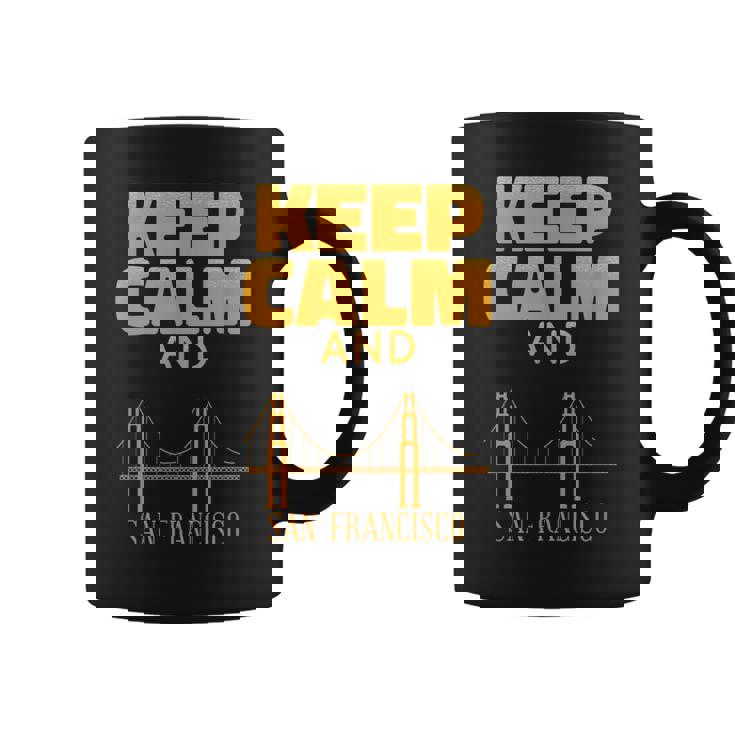 アーキテクチャ サンフランシスコ オーナメント ブリッジ かわいいサンフランシスコ コーヒーマグ