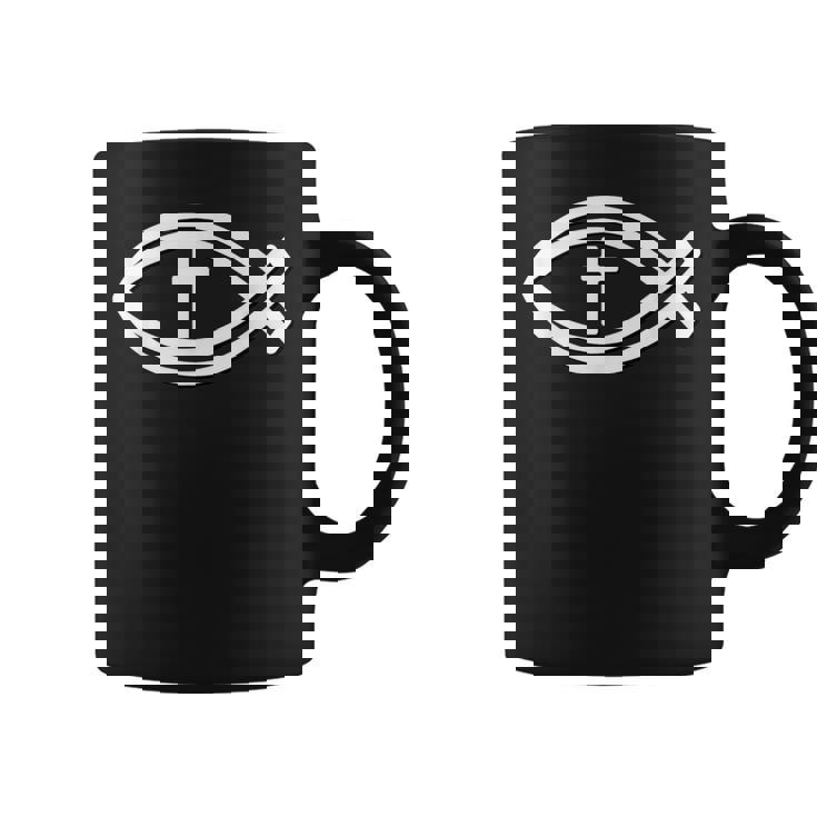 イクトゥス 十字架 イエス・キリスト キリスト教 ゴスペル コーヒーマグ