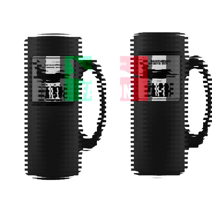 イタリアン F-16 ファルコンパッチ コーヒーマグ